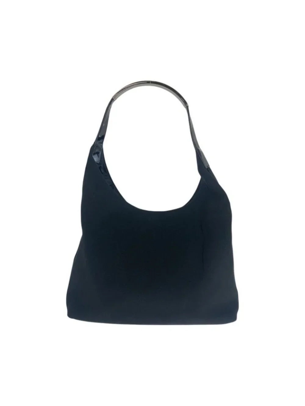 Gucci Hobo Black Silver Canvas Enamel 001 Shoulder Bag - Picture 2 of 9